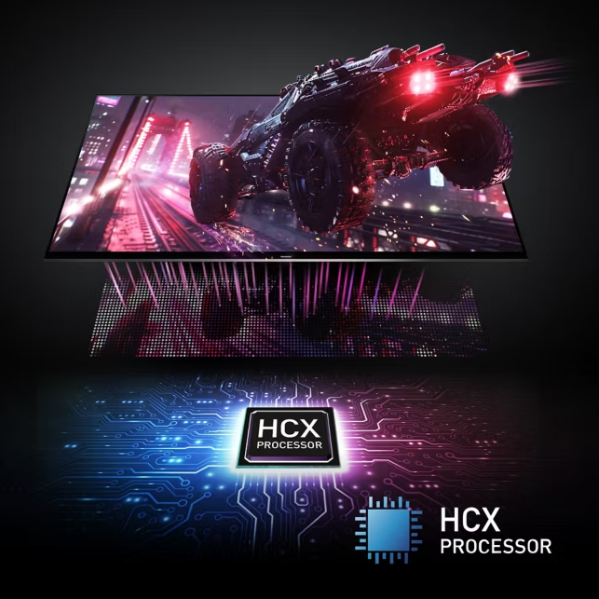 Enjoy vibrant picture quality with dynamic contrast and colors